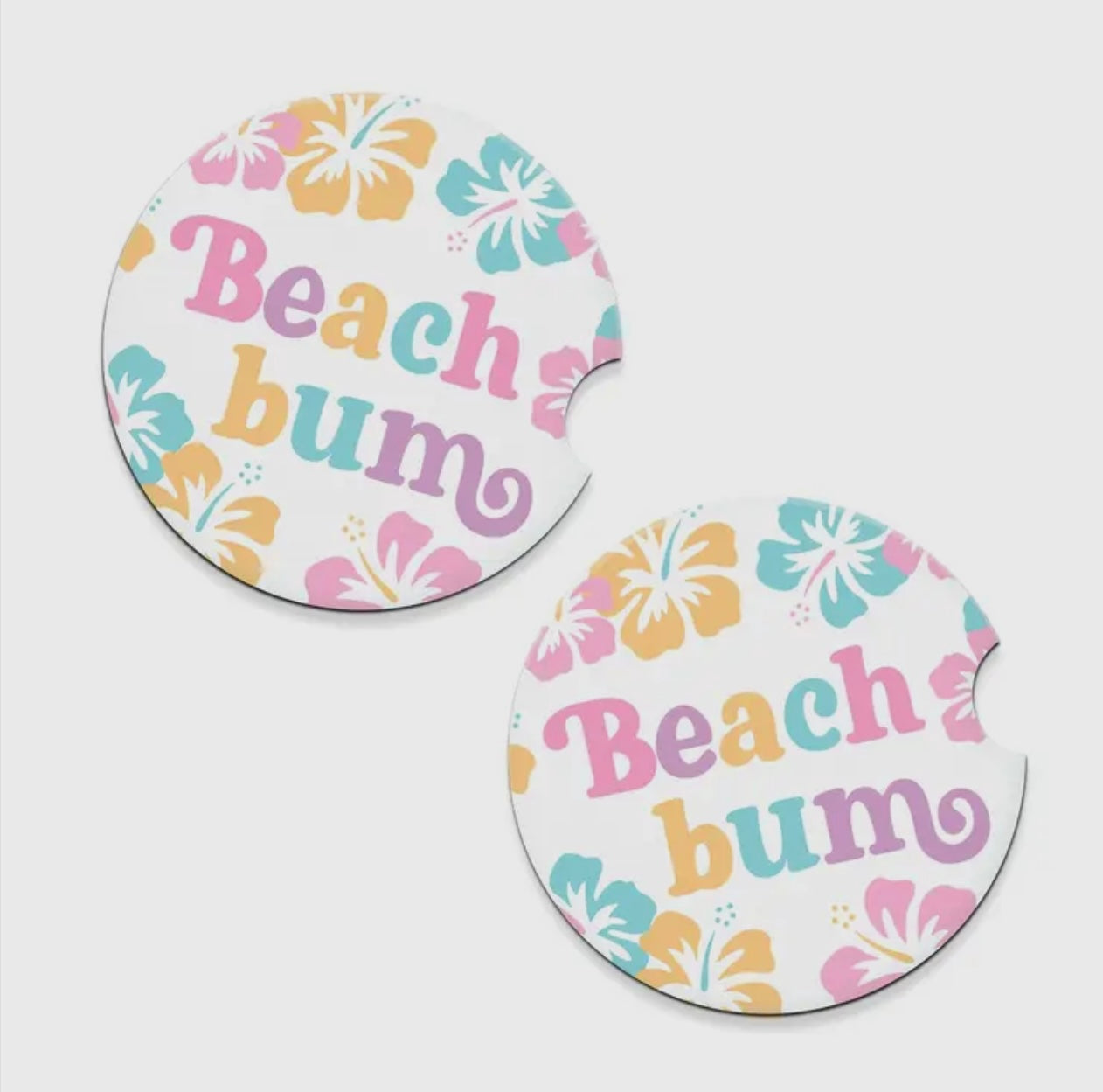 Beach Bum Car Coasters