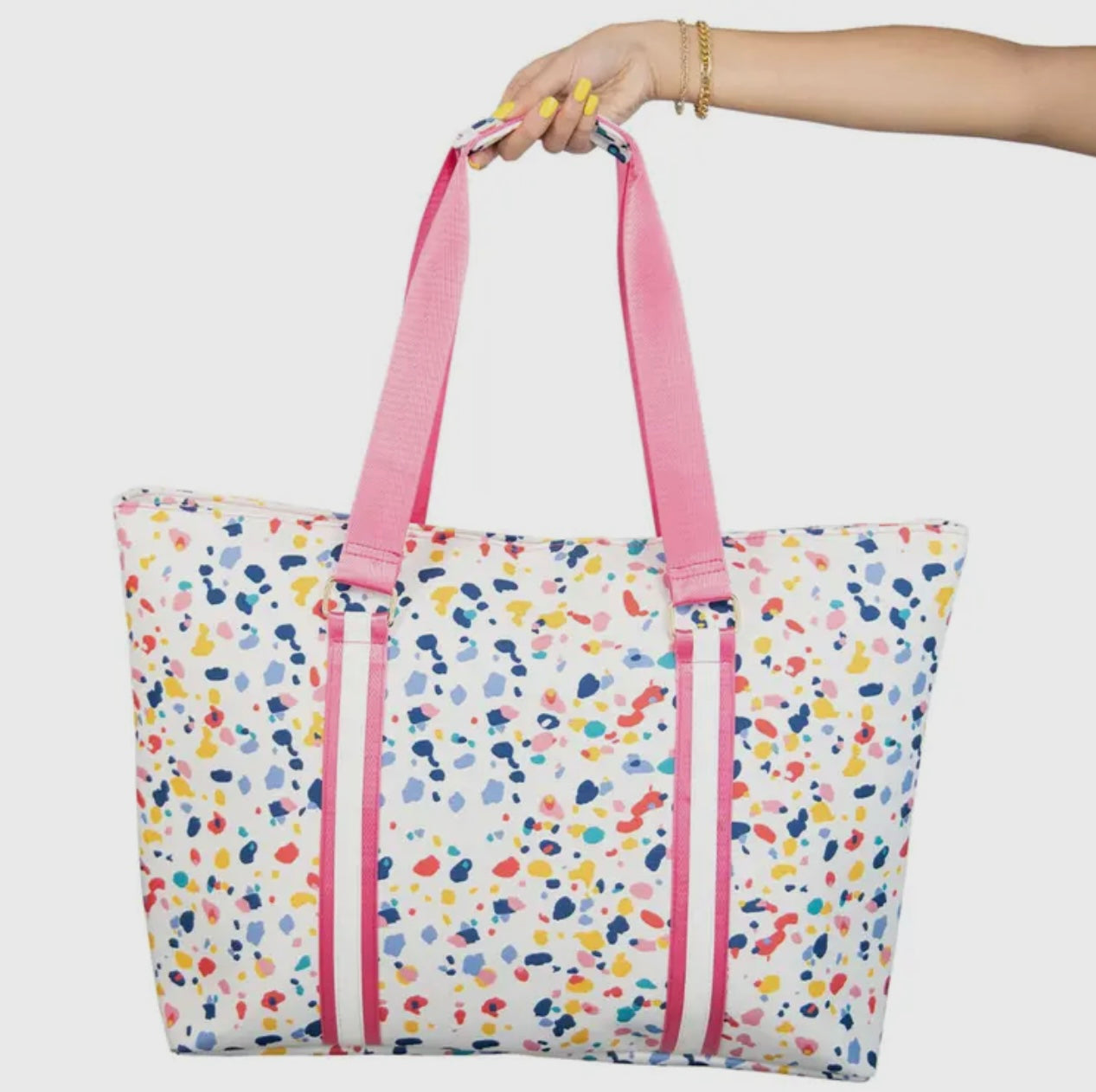 Confetti Print Tote Bag