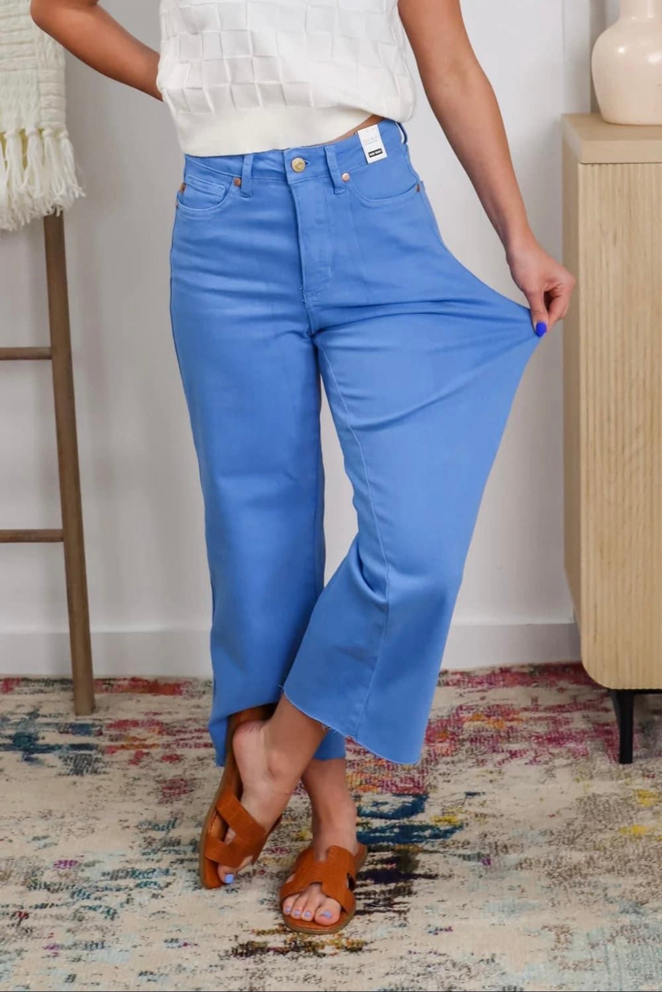 Blue Judy Blue Capris