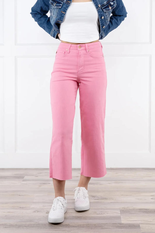 Pink Judy Blue Capris