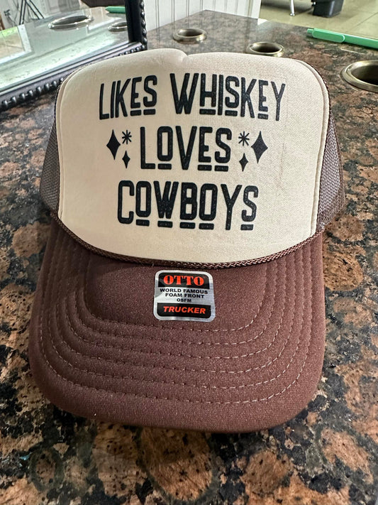 Likes whiskey loves cowboys