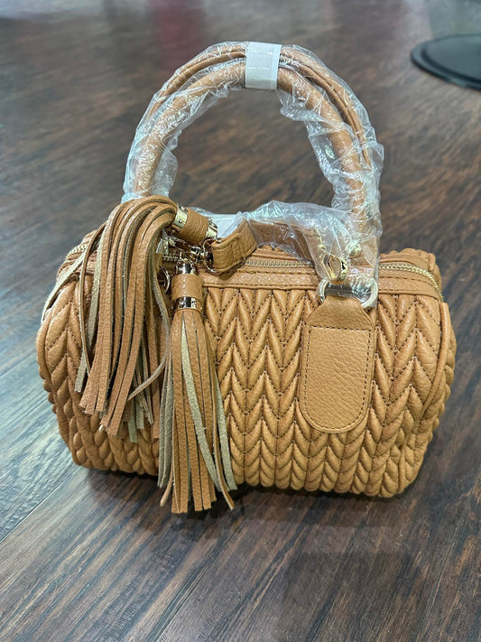 Woven handbag